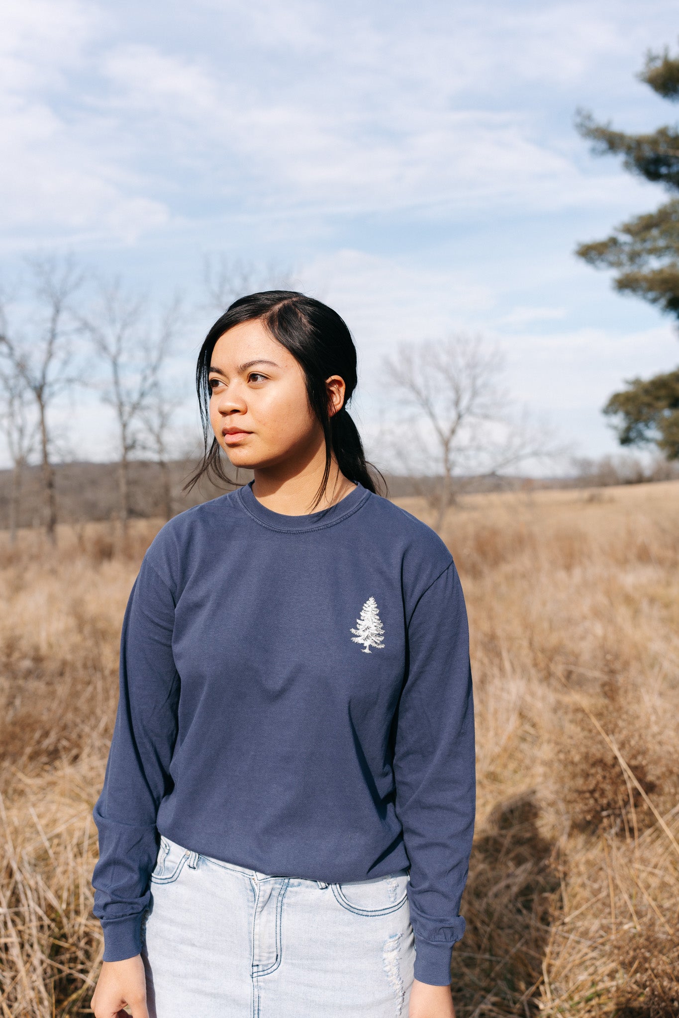 ESSENTIALS TWO LONG SLEEVE TEE