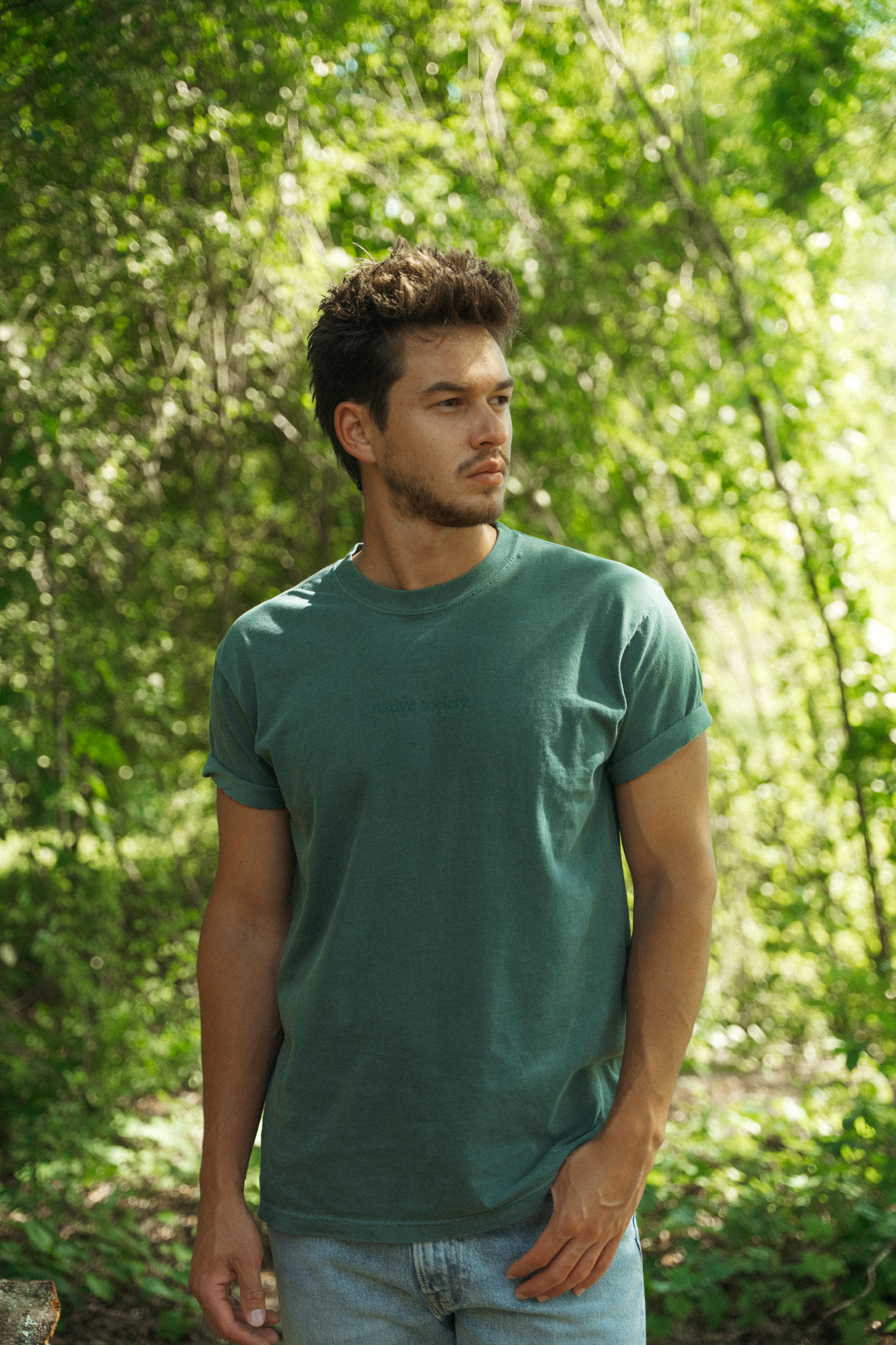 MINIMAL NS EMBROIDERED TEE