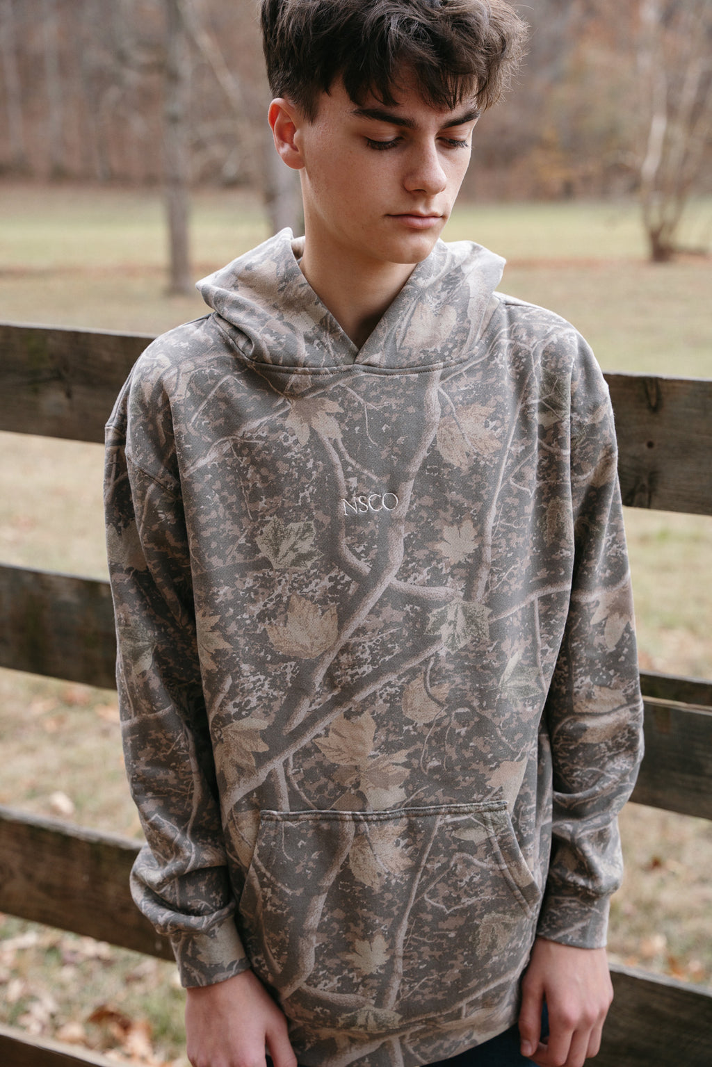 Youth Camo Hoodie