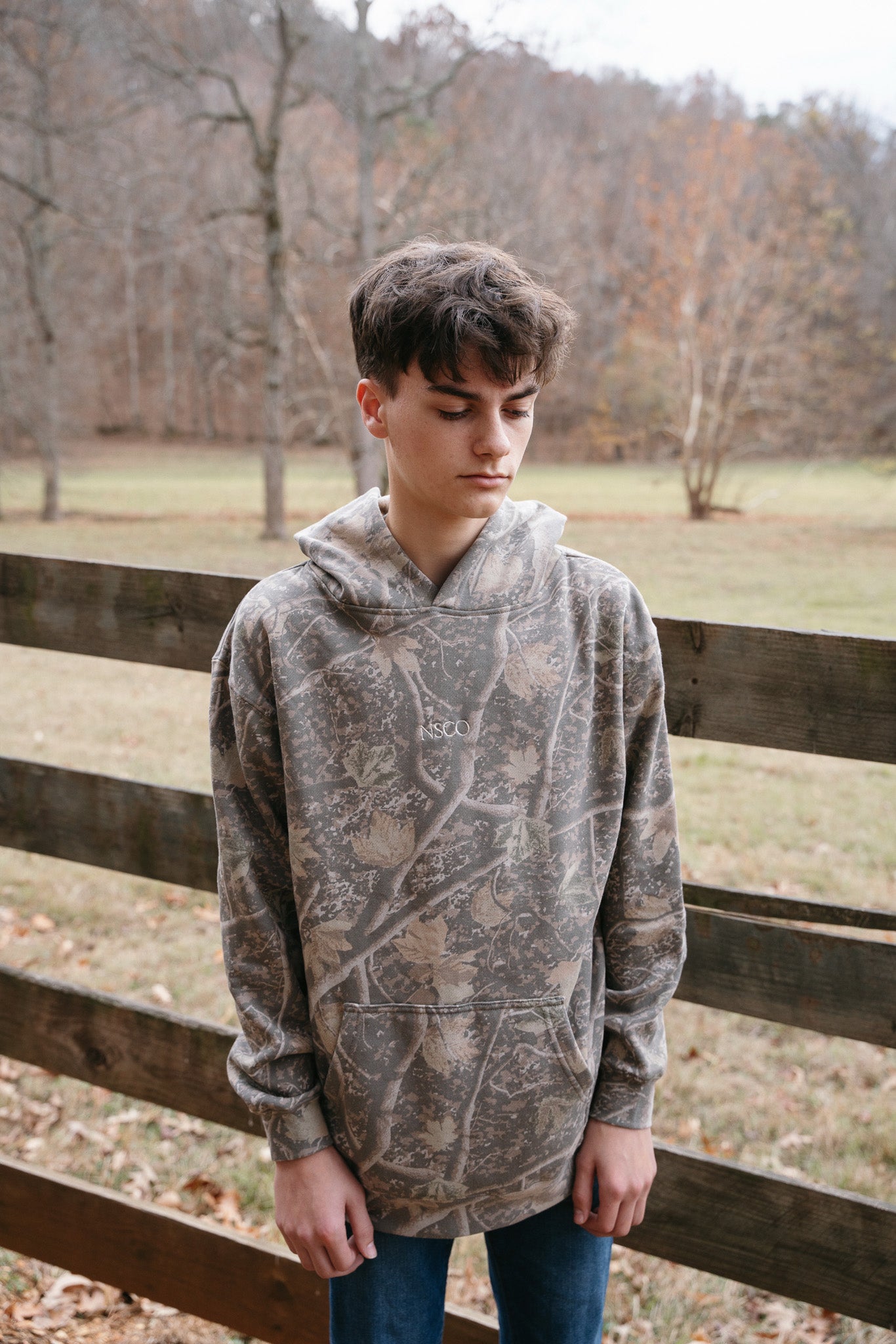 Youth Camo Hoodie