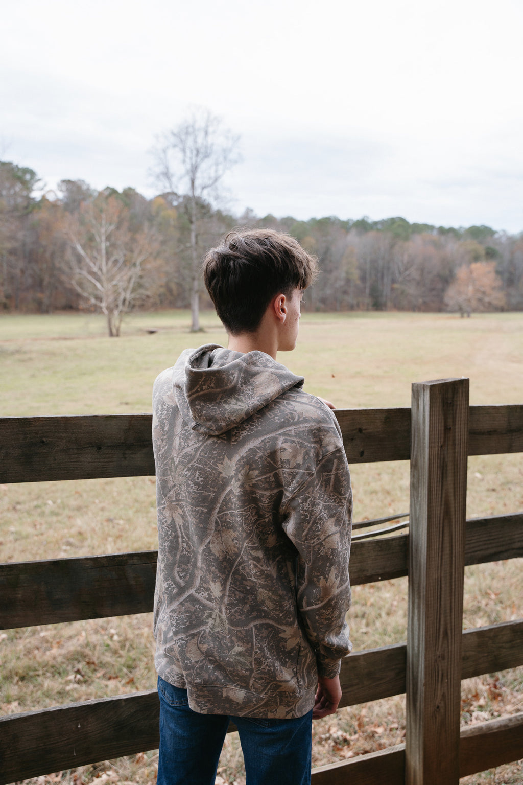 Youth Camo Hoodie